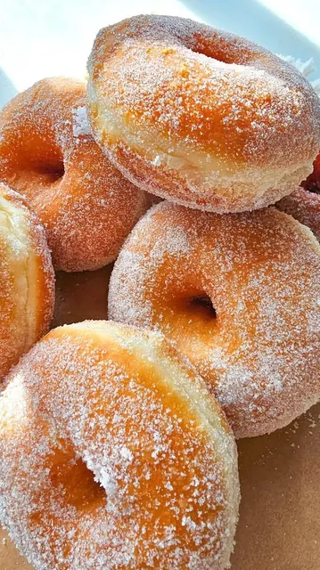 Sugar-coated doughnuts